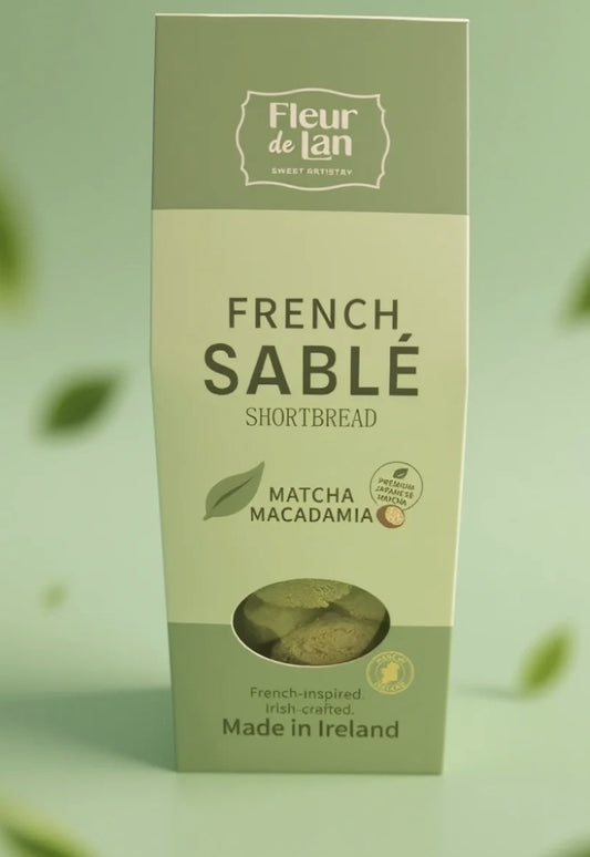 Matcha & Macadamia French Sablé Shortbread