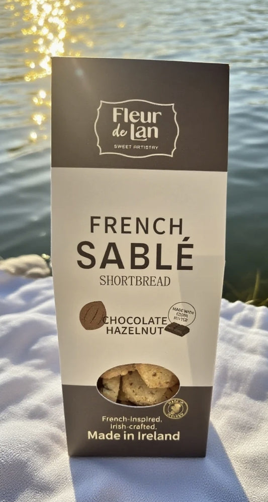 Hazelnut & Belgian Chocolate French Sablé Shortbread